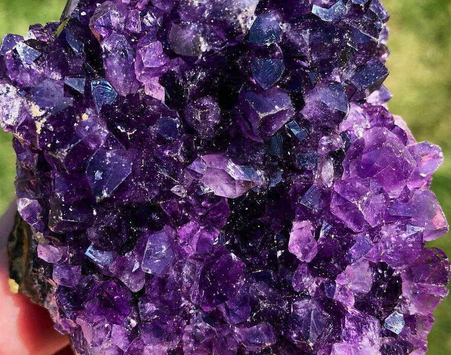 crystals in box