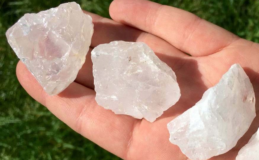 crystals in box